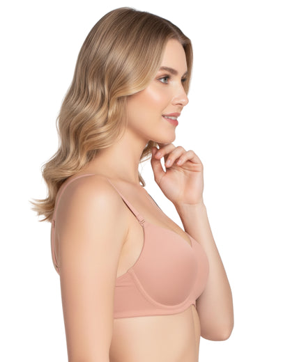 amante Effortless Bliss Padded Wired T-Shirt Bra | Full Coverage Seamless Bra for Women | BRA102901