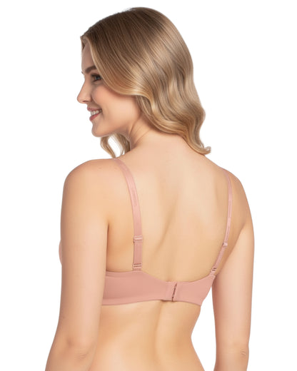 amante Effortless Bliss Padded Wired T-Shirt Bra | Full Coverage Seamless Bra for Women | BRA102901