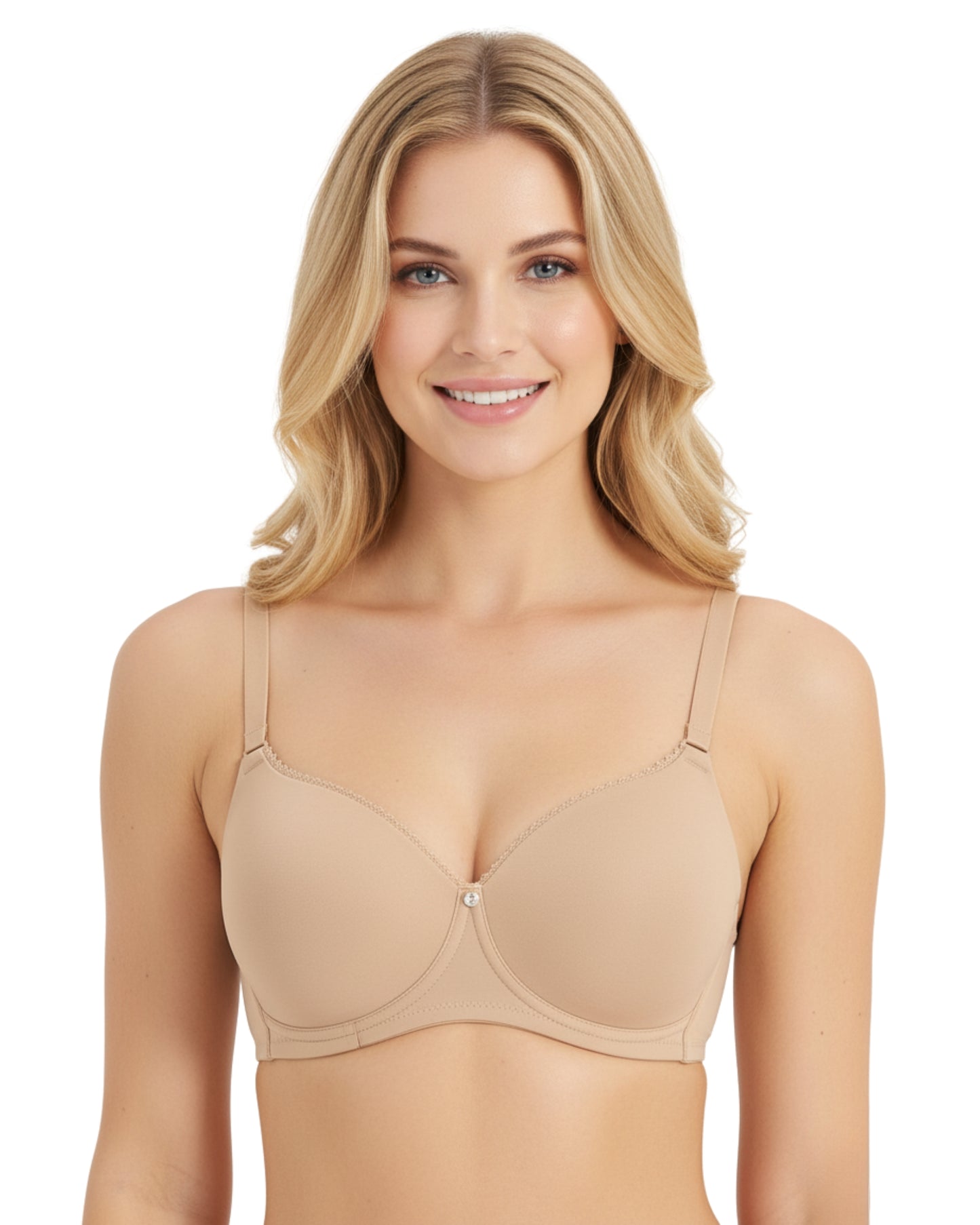 amante Signature Cotton Bra | Non-Padded Non-Wired Full Coverage Everyday Bra | BRA75301