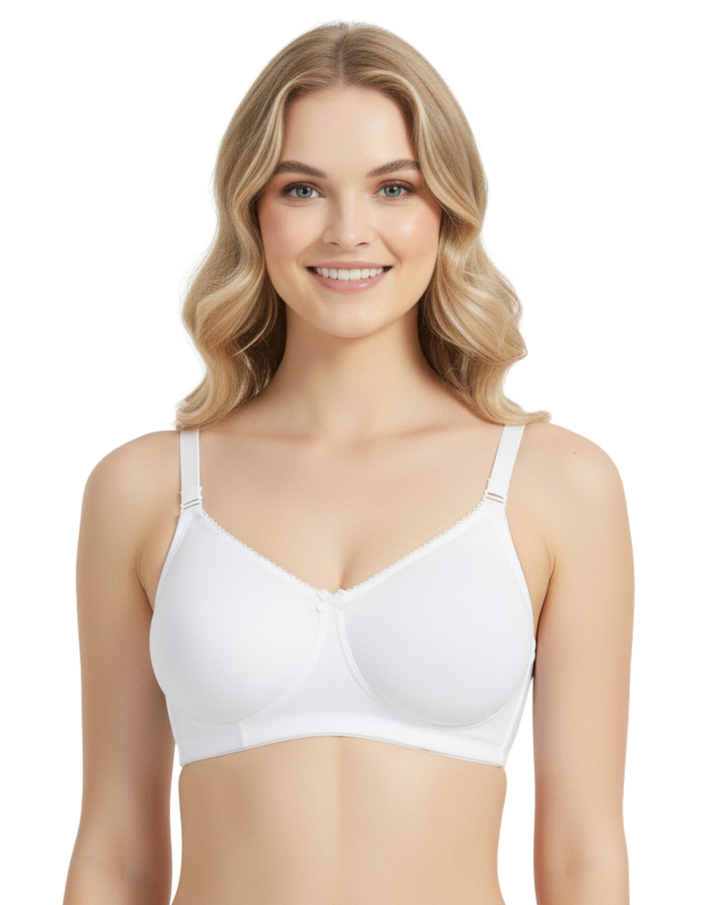 amante Signature Cotton Bra | Non-Padded Non-Wired Full Coverage Everyday Bra | BRA75301