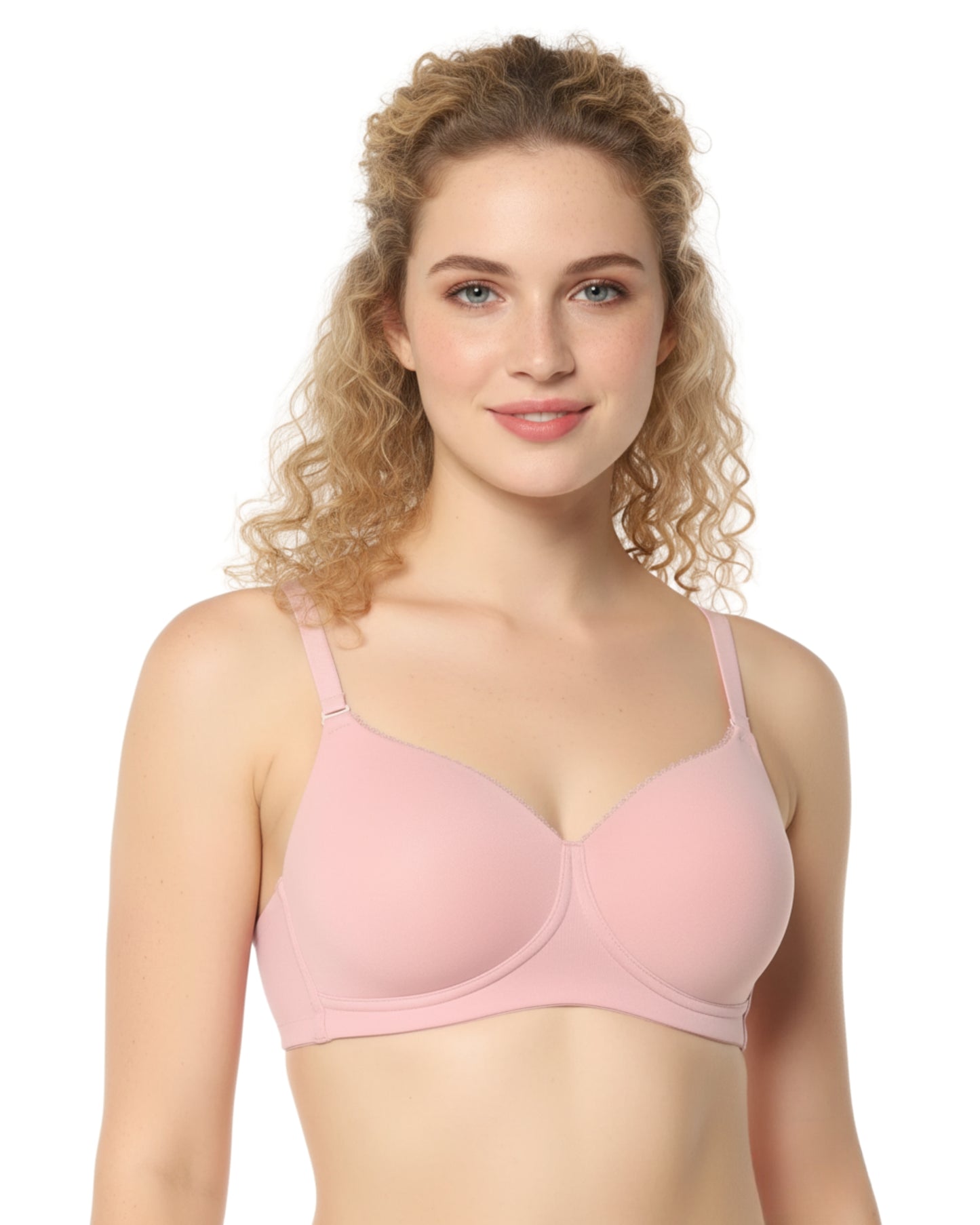 amante Signature Cotton Bra | Padded Non-Wired Full Coverage Everyday T-Shirt Bra | BRA75501