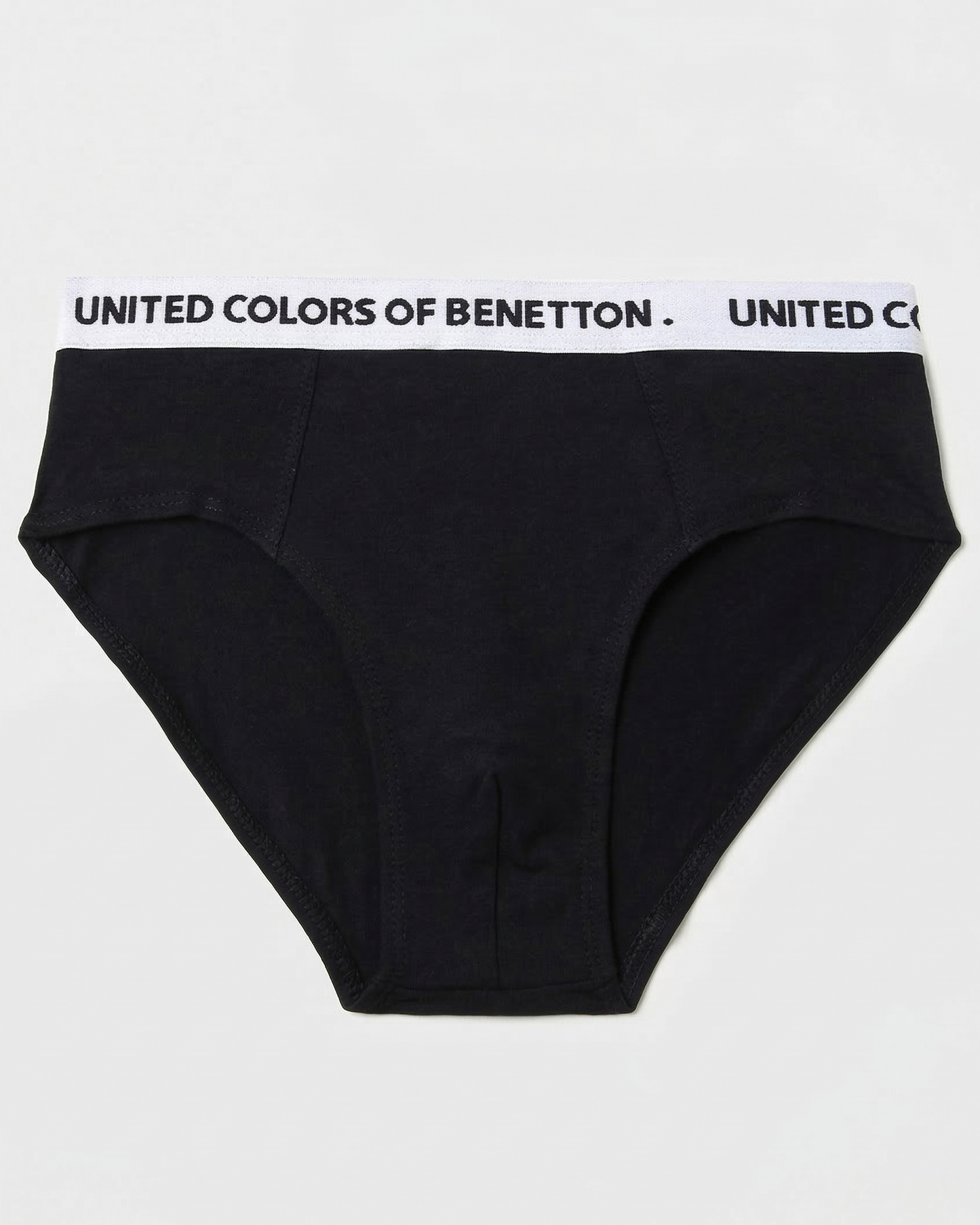 Benetton Boys Cotton Elastane Brief Pack of 3 23P3096ucb01i | 93% Cotton 7% Elastane Kids Underwear 902