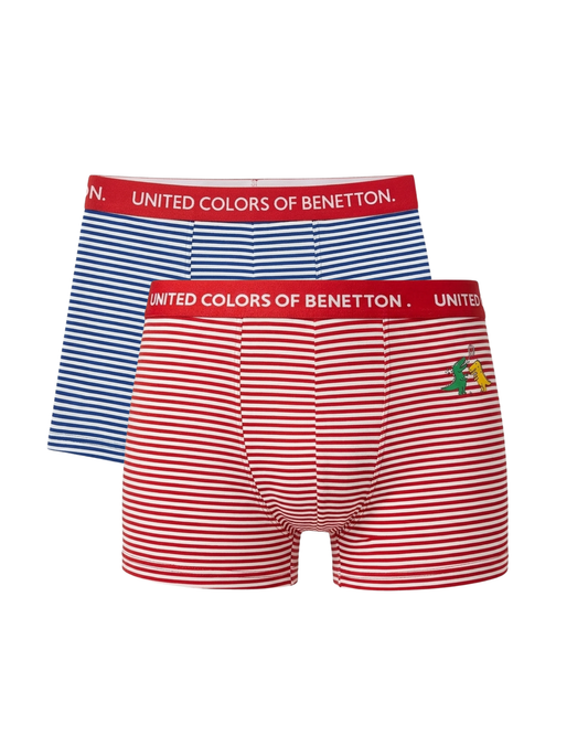 Benetton Boys Cotton Elastane Trunk 23P3096ucb10i | 93% Cotton 7% Elastane Kids Underwear 901