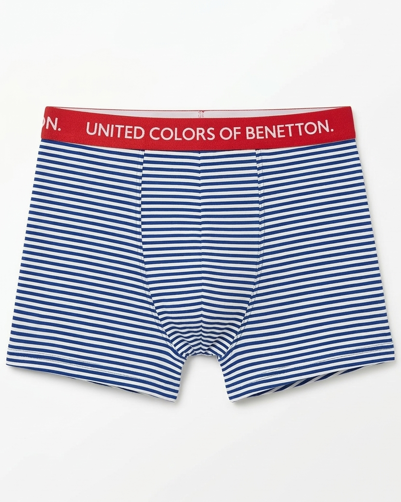 Benetton Boys Cotton Elastane Trunk 23P3096ucb10i | 93% Cotton 7% Elastane Kids Underwear 901