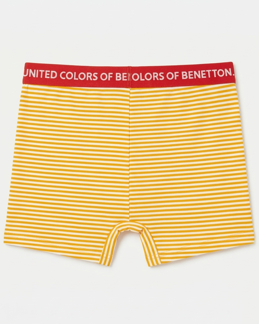 Benetton Boys Cotton Elastane Trunk 23P3096ucb10i | 93% Cotton 7% Elastane Kids Underwear 902