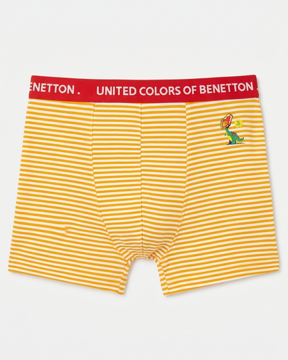 Benetton Boys Cotton Elastane Trunk 23P3096ucb10i | 93% Cotton 7% Elastane Kids Underwear 902