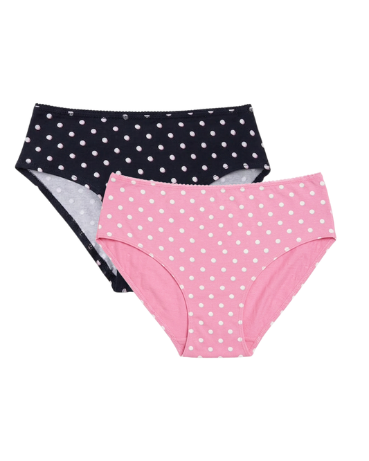 Benetton Girls Cotton Elastane Panty Pack 23P3096ucg05i | 93% Cotton 7% Elastane Kids Underwear 903