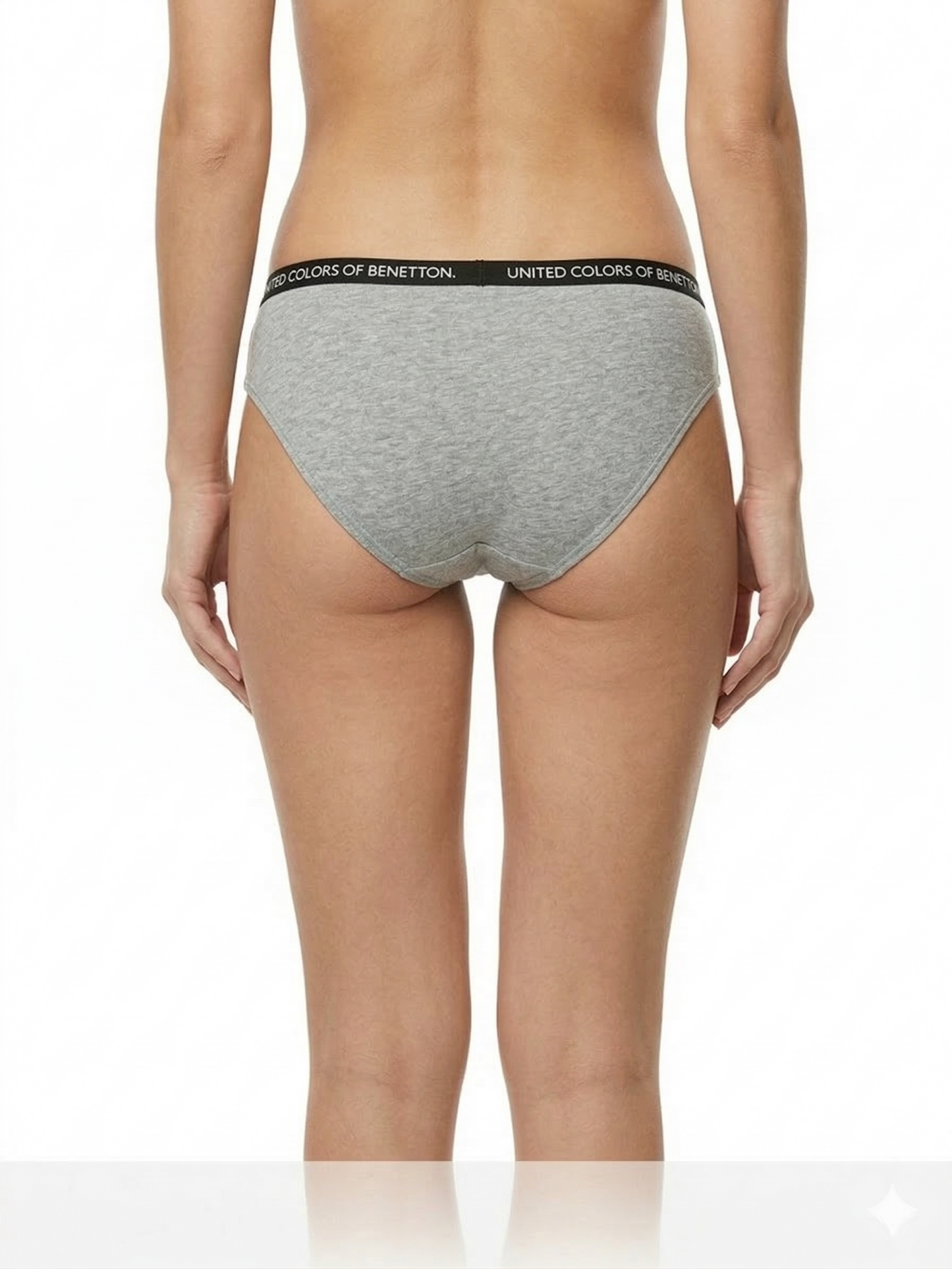 Benetton Women’s Cotton Elastane Hipster Panty Pack 23P3096ucw01i | 93% Cotton 7% Elastane 903