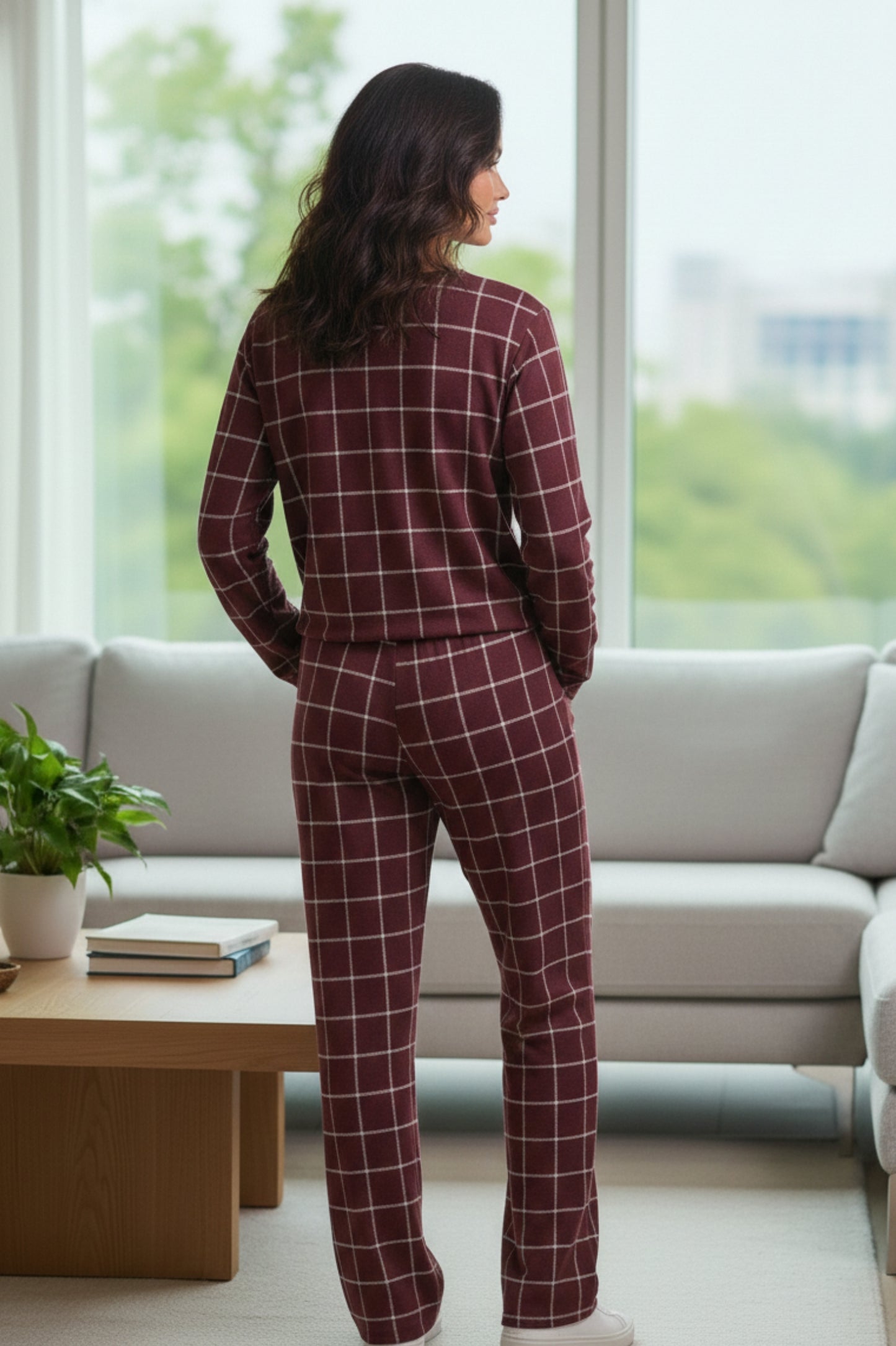 Vieviana Women’s Full Sleeves PJ Set | Soft Comfortable Nightwear | EV14113