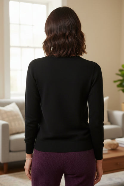 Vieviana Women’s Athleisure Sweatshirt | Cozy Winter Wear | Soft Cotton Rich Hoodie | EV611