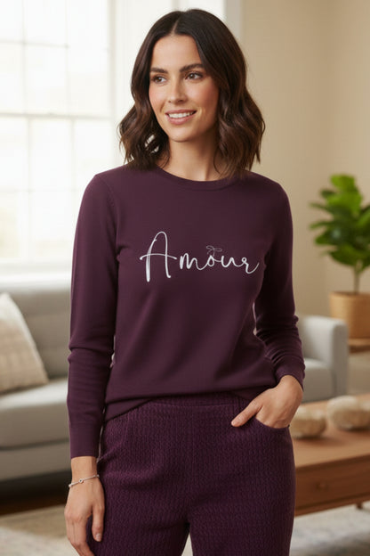 Vieviana Women’s Athleisure Sweatshirt | Cozy Winter Wear | Soft Cotton Rich Hoodie | EV611