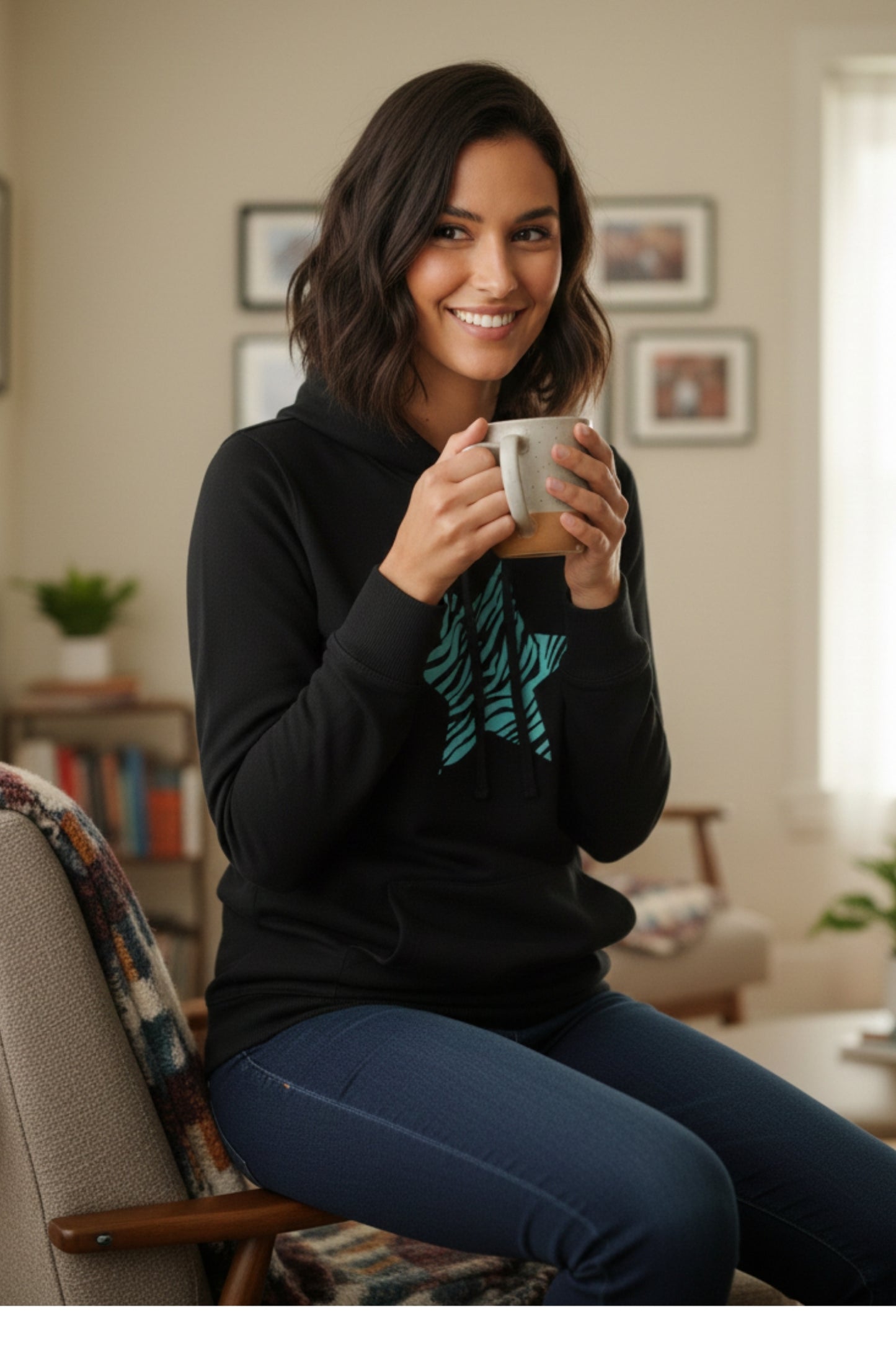 Vieviana Women’s Athleisure Hoodie | Cozy Winter Sweatshirt | Cotton Rich Comfort Wear | EV612