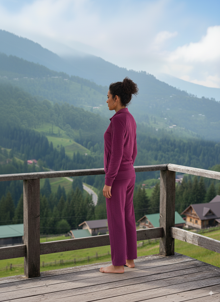 Fablush Women's Tracksuit Nightwear Set | Fb30002