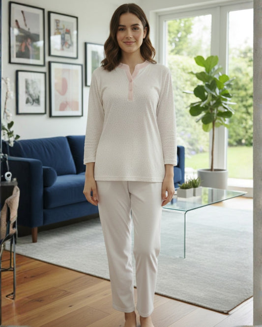 Fablush Kurti Nightsuit Women's Nightwear Set | Fb35002