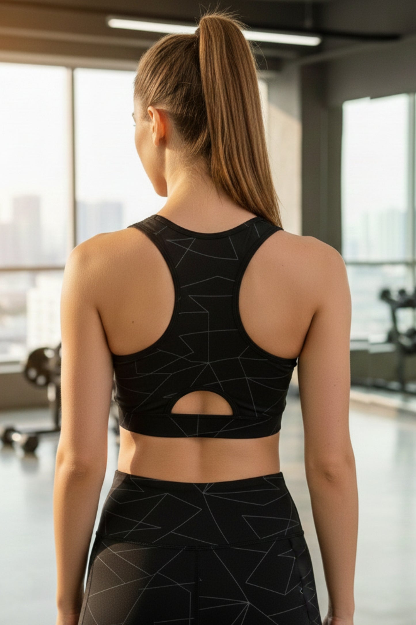 Fablush Women’s Sports Bra | Polymide Spandex Activewear | FB806SB