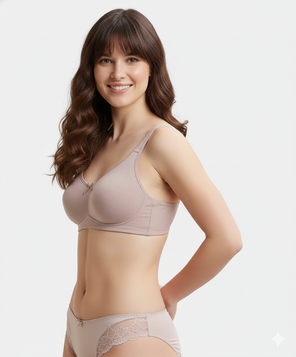 Jockey Women’s Non-Padded Bra | Comfortable Everyday Support | Soft Stretch Fabric | FE41