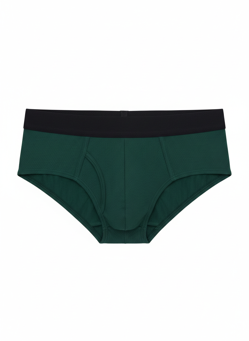 Benetton Men’s 100% Cotton Brief 01C3096ula02i Pack of 2 | Soft Breathable Everyday Underwear