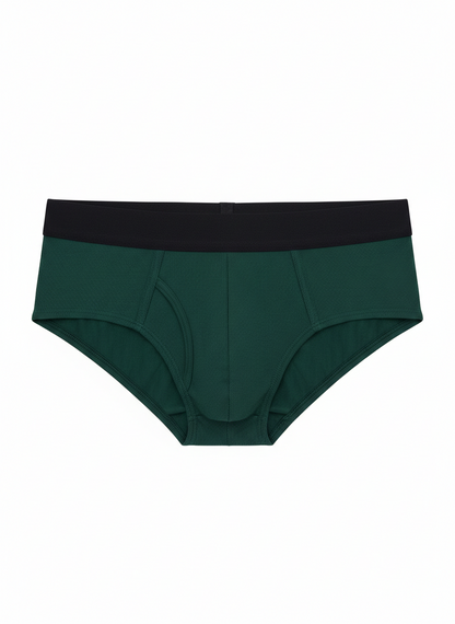 Benetton Men’s 100% Cotton Brief 01C3096ula02i Pack of 2 | Soft Breathable Everyday Underwear