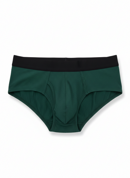 Benetton Men’s 100% Cotton Brief 01C3096ula02i Pack of 2 | Soft Breathable Everyday Underwear