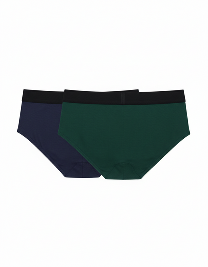 Benetton Men’s 100% Cotton Brief 01C3096ula02i Pack of 2 | Soft Breathable Everyday Underwear