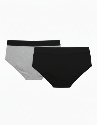 Benetton Men’s Cotton Elastane Brief 01C3096ula06i Pack of 2 | 93% Cotton 7% Elastane Stretch Underwear