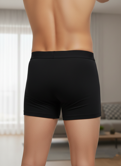 Benetton Men’s Cotton Elastane Trunk 01C3096ula07i | 93% Cotton 7% Elastane | Stretch Fit Premium Underwear