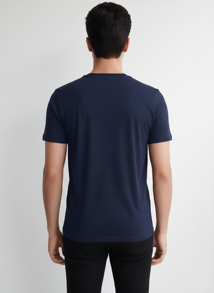 Benetton Men’s Athleisure T-Shirt 01C3096ula17i | 60% Cotton 40% Poly | Soft Breathable Casual Wear