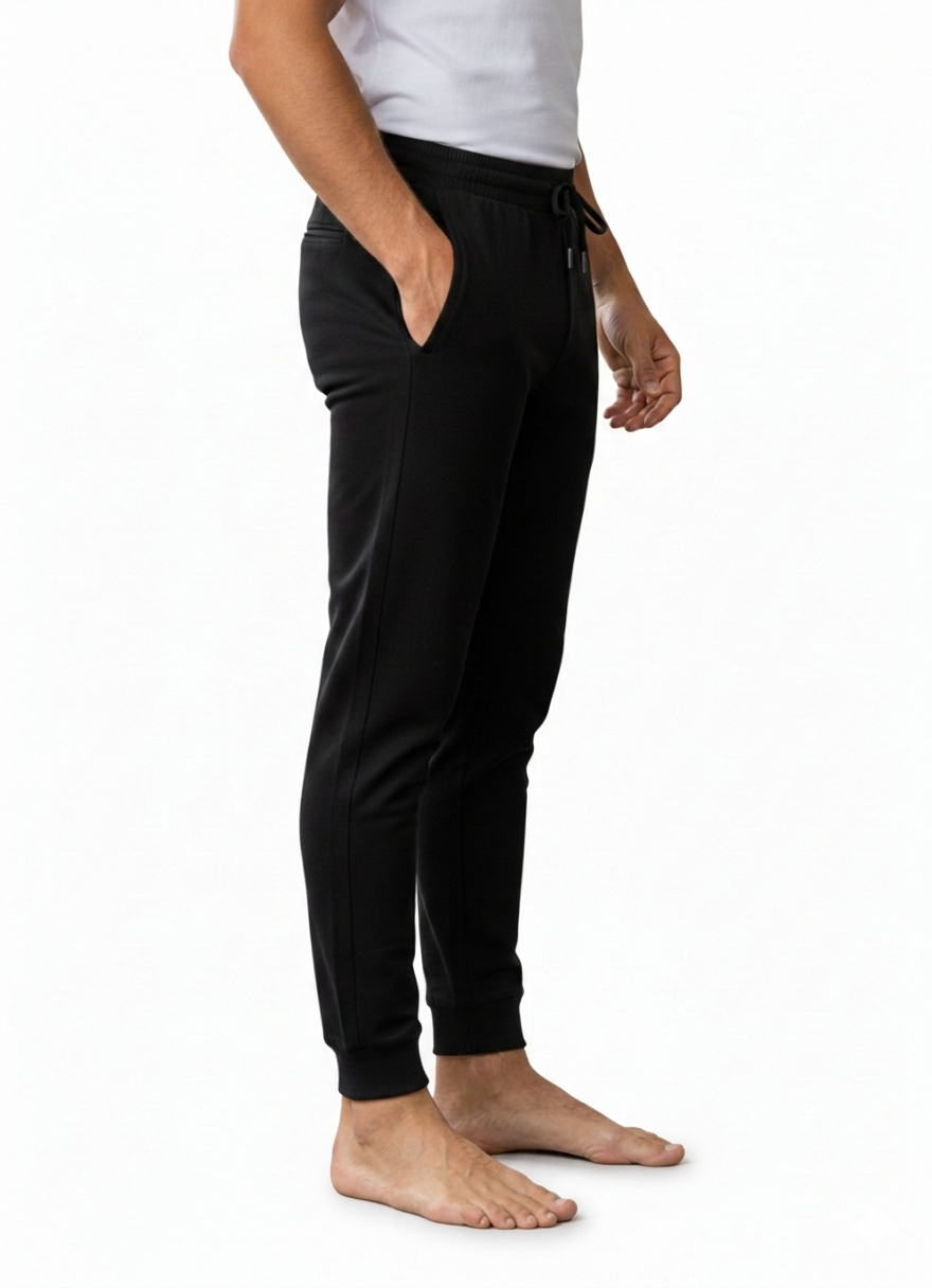 Benetton Men’s 100% Cotton Joggers 01C3096ula18i | Soft Breathable Athleisure Track Pants