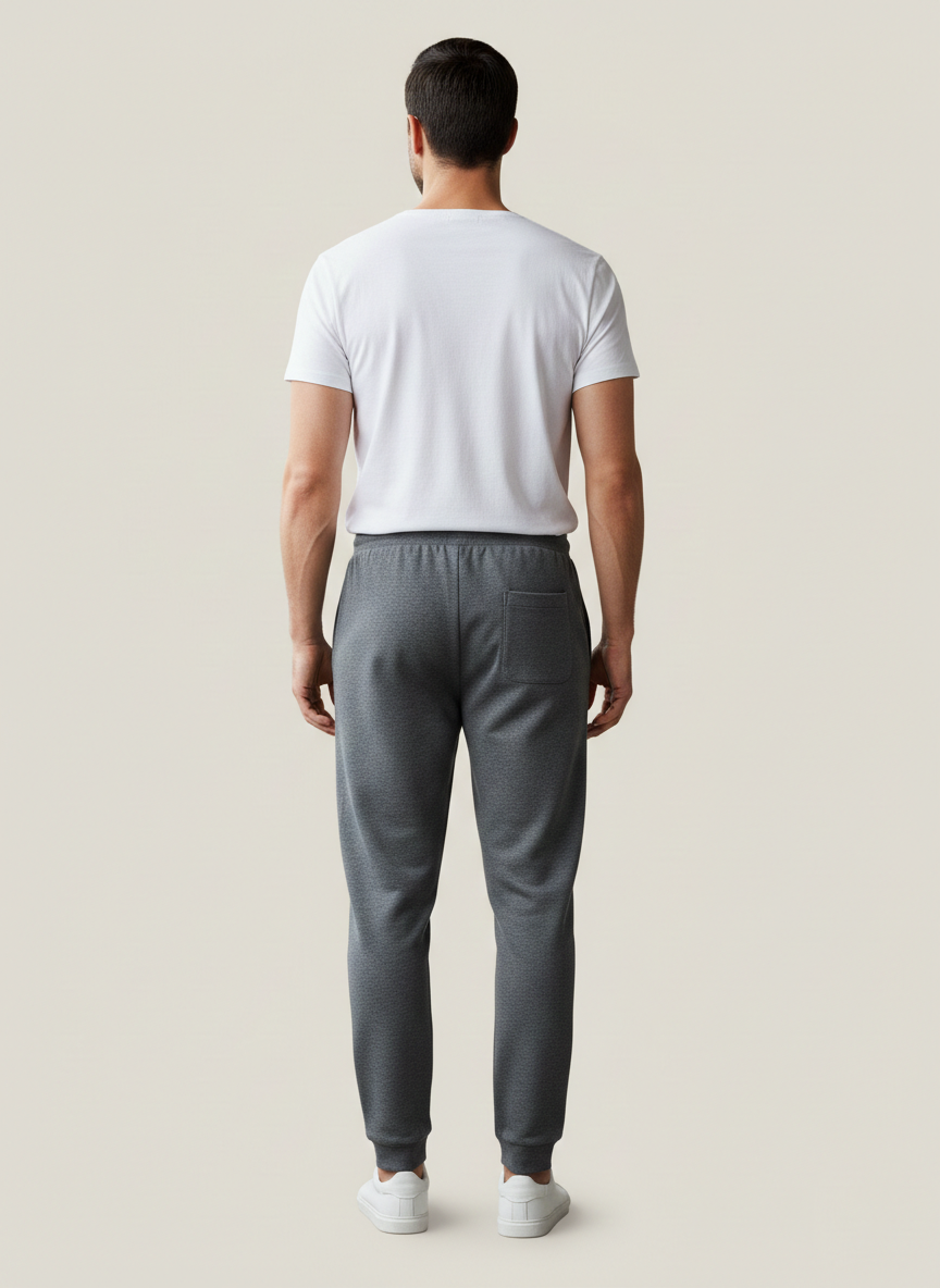 Benetton Men’s 100% Cotton Joggers 01C3096ula18i | Soft Breathable Athleisure Track Pants