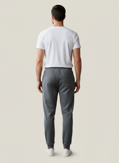 Benetton Men’s 100% Cotton Joggers 01C3096ula18i | Soft Breathable Athleisure Track Pants