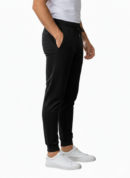 Benetton Men’s 100% Cotton Joggers 01C3096ula19i | Athleisure Track Pants | Soft Breathable Comfort