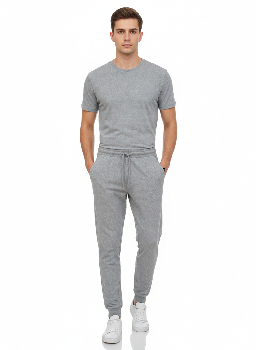 Benetton Men’s 100% Cotton Joggers 01C3096ula19i | Athleisure Track Pants | Soft Breathable Comfort