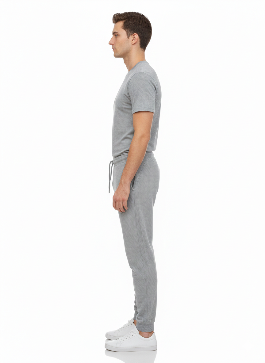 Benetton Men’s 100% Cotton Joggers 01C3096ula19i | Athleisure Track Pants | Soft Breathable Comfort