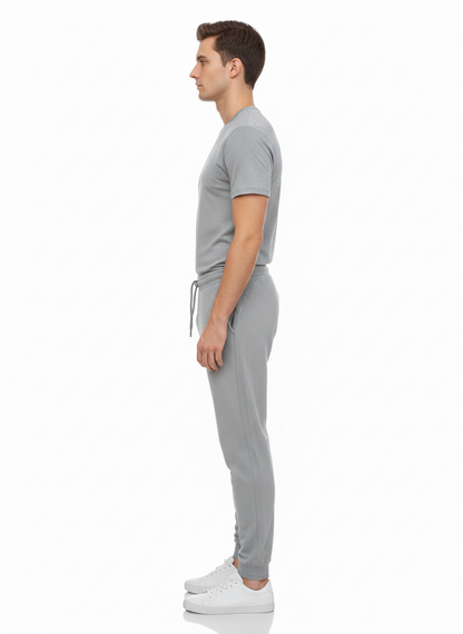Benetton Men’s 100% Cotton Joggers 01C3096ula19i | Athleisure Track Pants | Soft Breathable Comfort