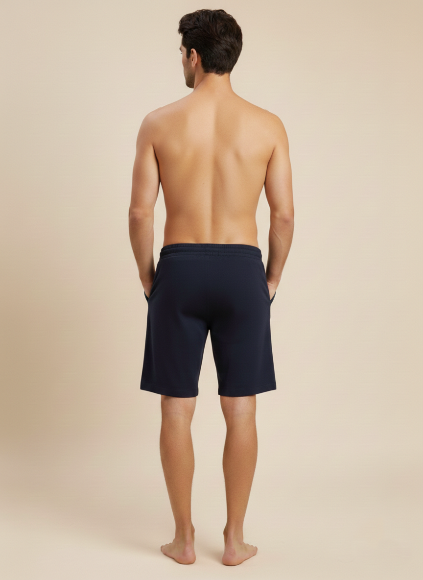 Benetton Men’s 100% Cotton Athleisure Shorts 01C3096ula20i | Soft Breathable Casual Gym Shorts