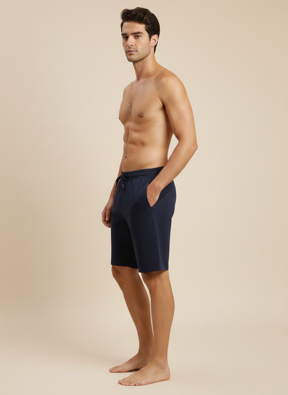 Benetton Men’s 100% Cotton Athleisure Shorts 01C3096ula20i | Soft Breathable Casual Gym Shorts