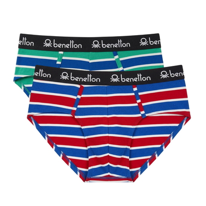 Benetton Men’s Modal Elastane Brief 23P3menuc149i | 95% Modal Ultra Soft Stretch Underwear 903