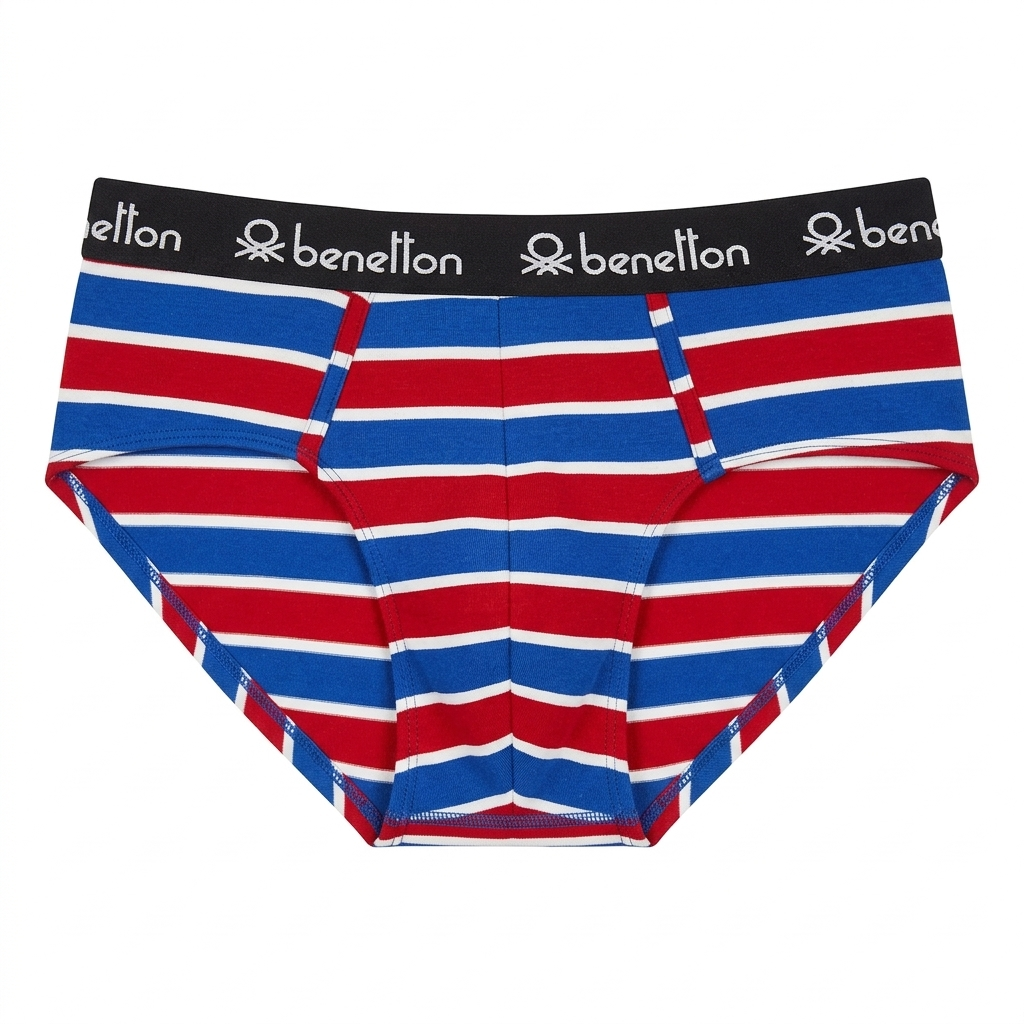 Benetton Men’s Modal Elastane Brief 23P3menuc149i | 95% Modal Ultra Soft Stretch Underwear 903