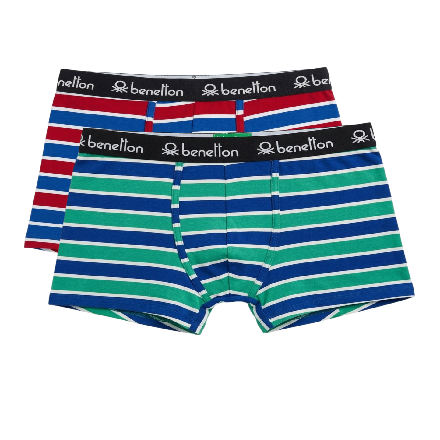 Benetton Men’s Modal Elastane Trunk 23P3menuc150i | 95% Modal Ultra Soft Stretch Underwear 903