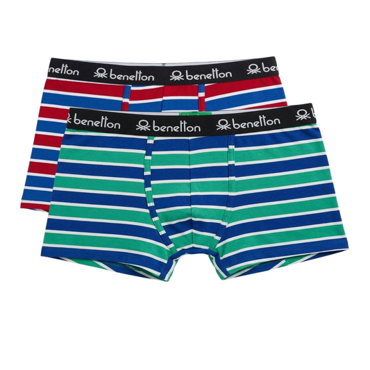 Benetton Men’s Modal Elastane Trunk 23P3menuc150i | 95% Modal Ultra Soft Stretch Underwear 903