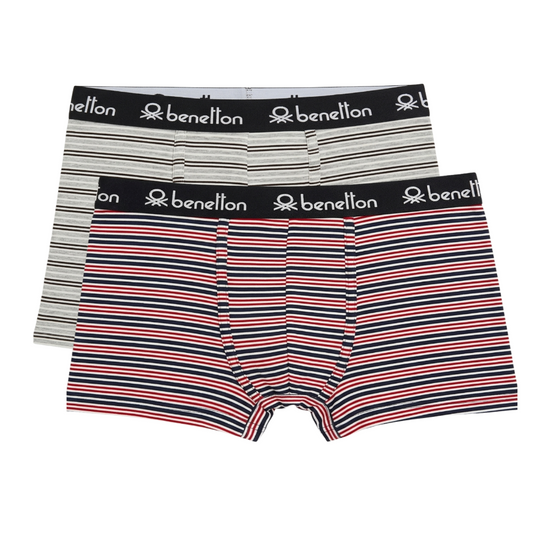 Benetton Men’s Modal Elastane Trunk 23P3menuc152i | 95% Modal Ultra Soft Stretch Underwear 901