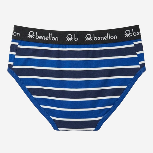 Benetton Men’s Cotton Elastane Brief 23P3menuc155i | 93% Cotton Stretch Comfort Underwear 901