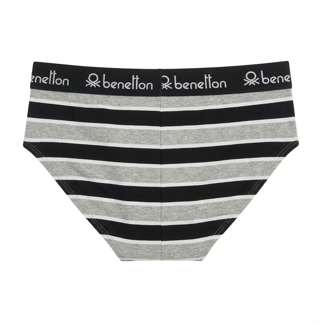 Benetton Men’s Cotton Elastane Brief 23P3menuc155i | 93% Cotton Stretch Comfort Underwear 901