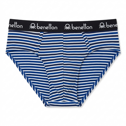 Benetton Men’s Cotton Elastane Brief 23P3menuc158i | 93% Cotton Stretch Comfort Underwear 902
