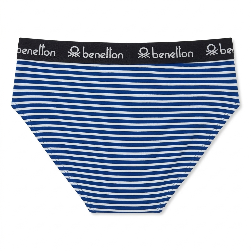 Benetton Men’s Cotton Elastane Brief 23P3menuc158i | 93% Cotton Stretch Comfort Underwear 902