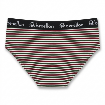 Benetton Men’s Cotton Elastane Brief 23P3menuc158i | 93% Cotton Stretch Comfort Underwear 902