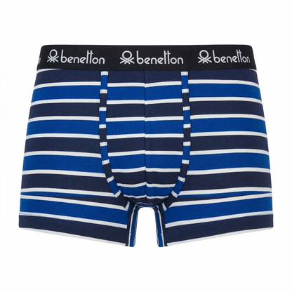 Benetton Men’s Cotton Elastane Trunk 23P3menuc192i | 93% Cotton Stretch Comfort Underwear 901