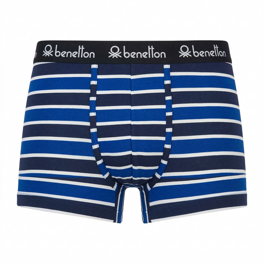 Benetton Men’s Cotton Elastane Trunk 23P3menuc192i | 93% Cotton Stretch Comfort Underwear 901
