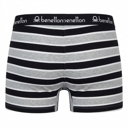 Benetton Men’s Cotton Elastane Trunk 23P3menuc192i | 93% Cotton Stretch Comfort Underwear 901
