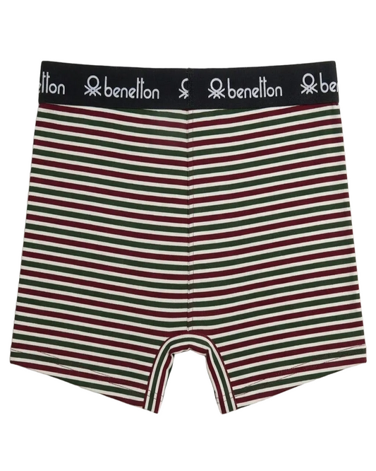 Benetton Men’s Cotton Elastane Trunk 23P3menuc194i | 93% Cotton Stretch Comfort Underwear 902